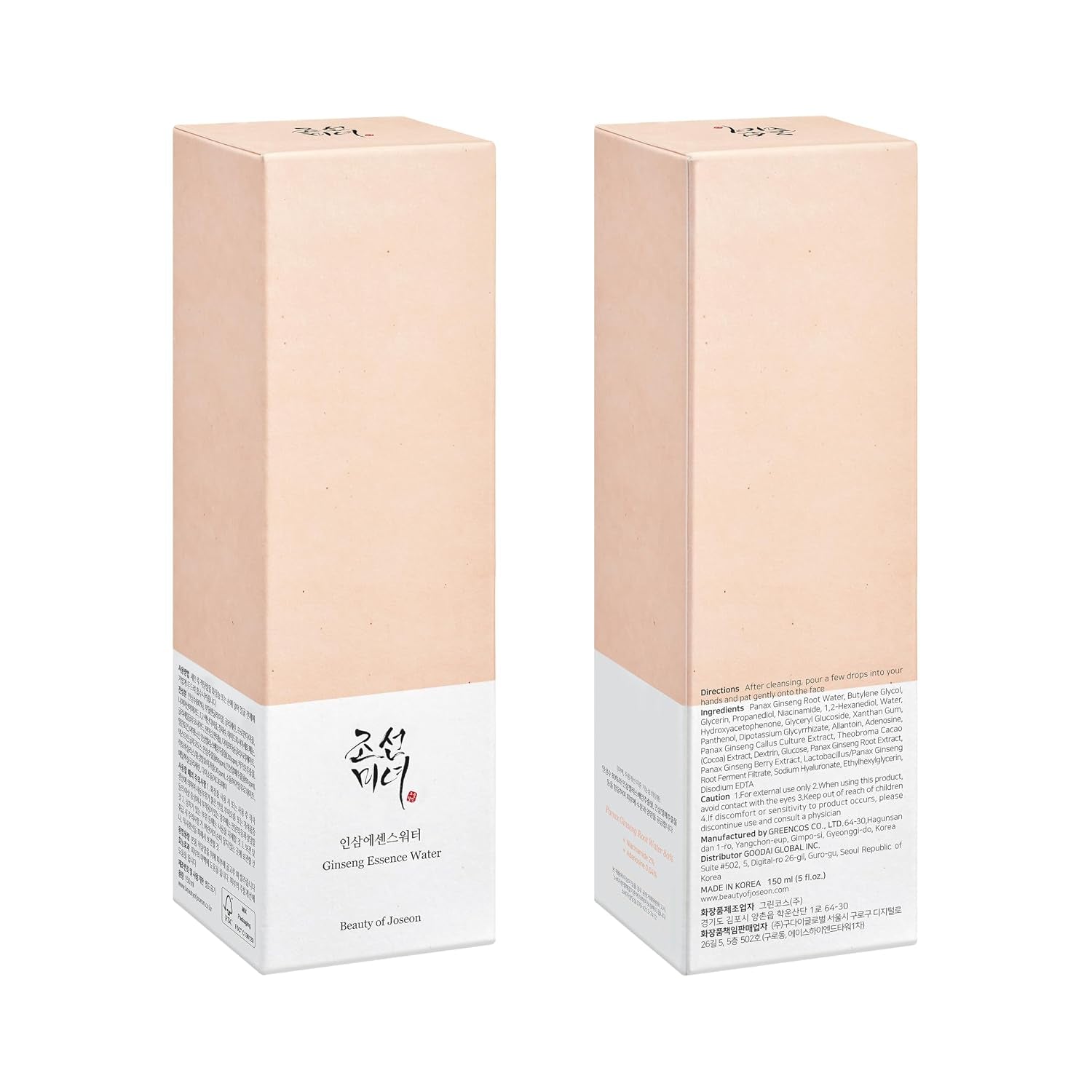 Beauty of Joseon Ginseng-Essenzwasser, 150 Ml, 5 Fl.Oz.