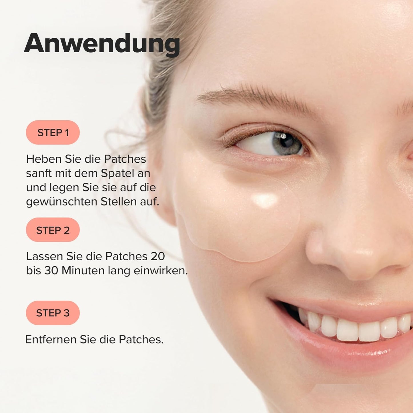 Beauty of Joseon Revive under Eye Patch, Augenmaske, Augenpads Gegen Schwellungen Und Augenringe, 60 Stück (30 Paare) | Augenpads, Gegen Schwellungen, Gegen Augenringe, 30 Paare