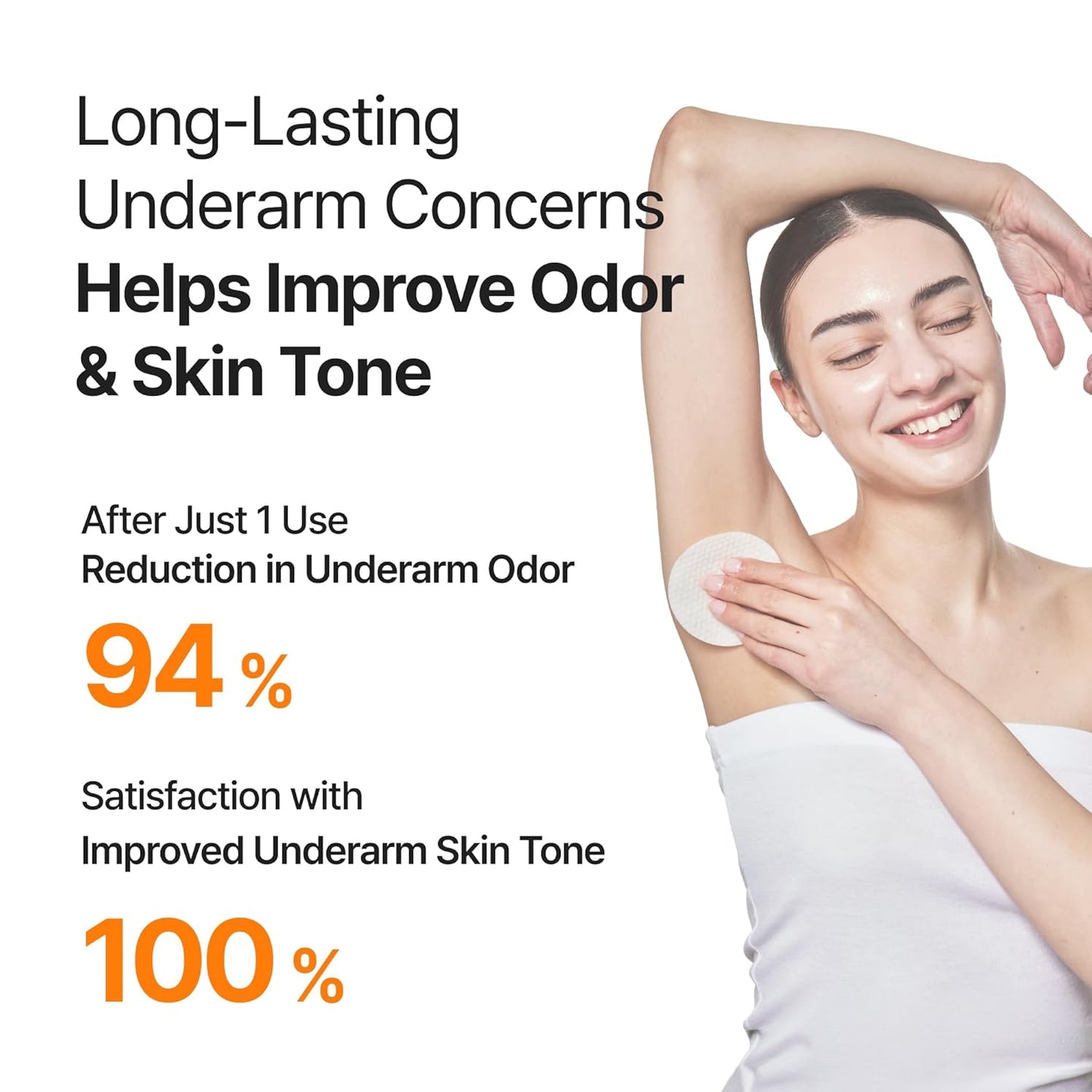 Celimax TXA Body Clarifying Pad, 50 Pads | Deo-Pad, Behandlung Dunkler Achseln, Knie & Ellbogen, Erdbeer-Hautpflege, Sanftes Peeling Für Den Körper, Anti-Pigmentflecken